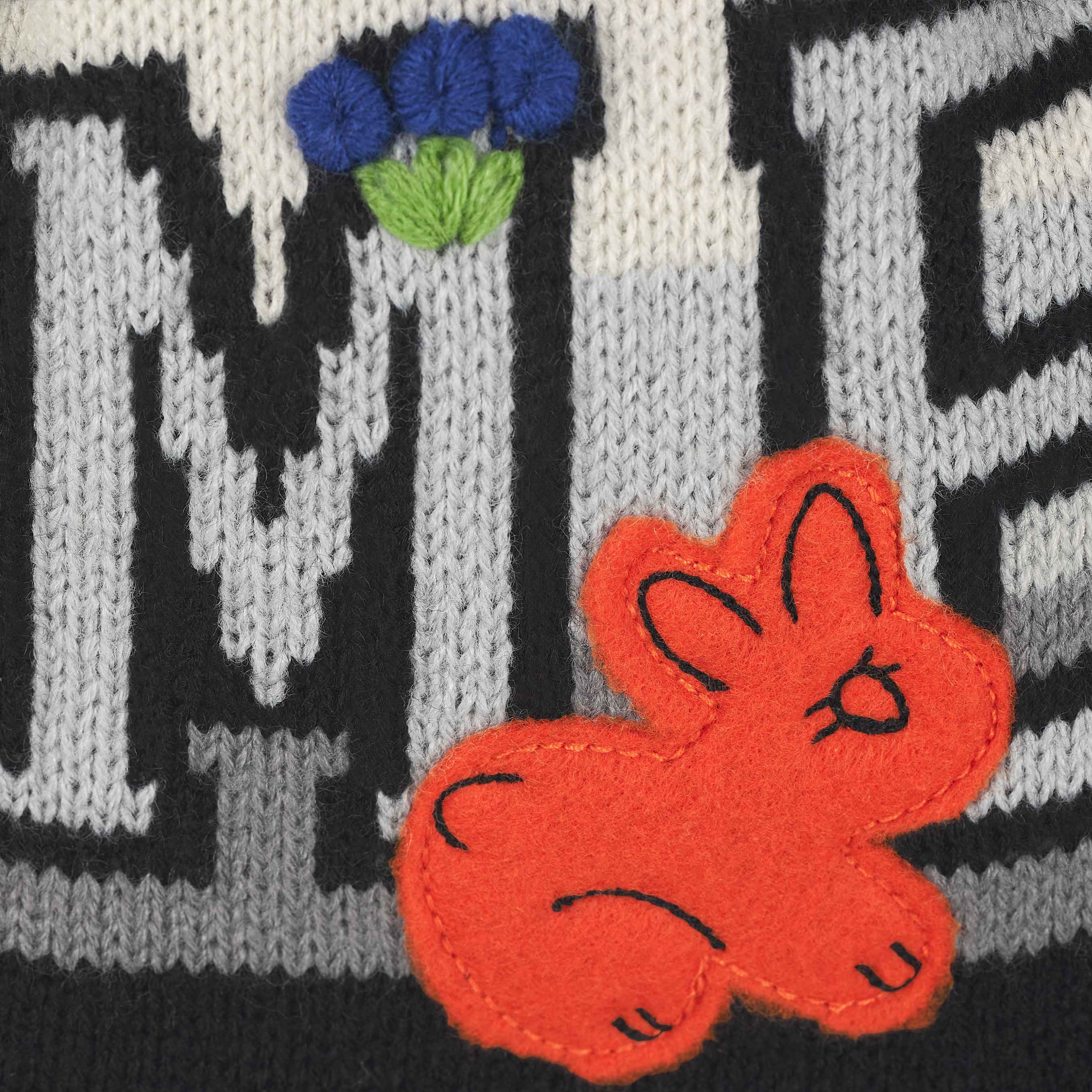 Felt Appliqué Earflap Beanie view 2
